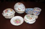 Six Pieces of Porcelain China Dishes
