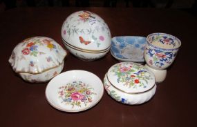 Six Pieces of Porcelain China Dishes