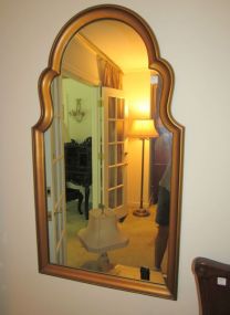 Modern Gold Framed Mirror