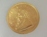 1980 Gold Krugerrand Coin