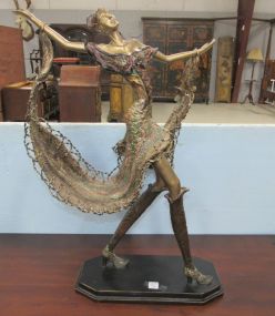 Tall Resin Dancing Lady