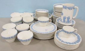 Wedgewood Embossed Queens Ware China Set