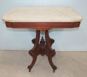 Victorian Style Marble Top Table