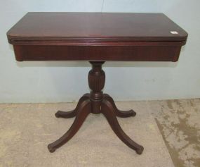 Mahogany Game Table