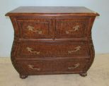 Crackling Finish Bombay Chest