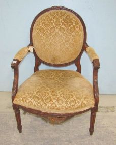 Louis XV Style Arm Chair