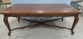 Antique Style French Country Oak Dining Table