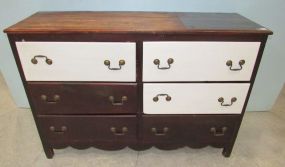Handmade Six Drawer Dresser
