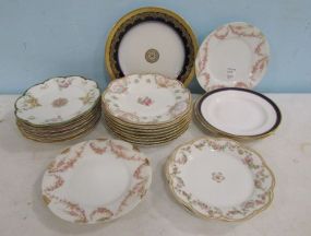 Twenty One China Dessert Plates