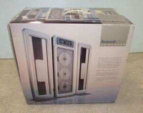 Brookstone Acoustic Clear CD System