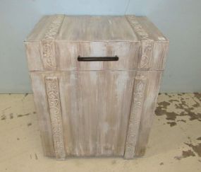 Distressesd Lift Top Storage Box