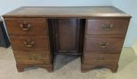 Antique English Knee Hole Desk