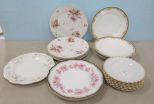 Seventeen Porcelain China Plates