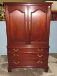 Henkel Harris Mahogany Entertainment Center