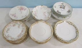 Collection of Porcelain Saucers