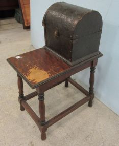 Vintage Humidor End Table