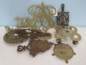 Collection of Brass Stands and Trivets