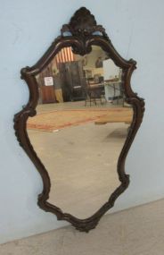 Ornate Carved Vintage Wall Mirror
