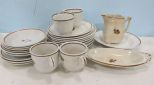 25 Piece Alfred Meakin Tea Leaf China