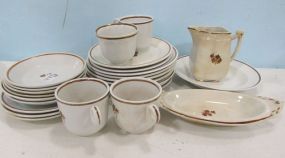 25 Piece Alfred Meakin Tea Leaf China