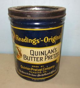 Quinlin 6LB Butter Pretzel Tin