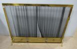 Brass Fire Screen