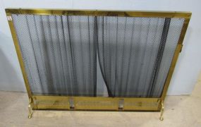 Brass Fire Screen