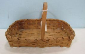 Split Oak Handled Basket