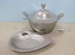 Wilton Armatale Pewter Tureen and Ladle