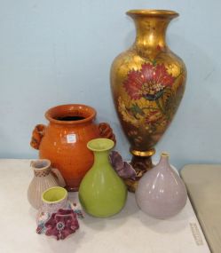 Group of Pottery Vases