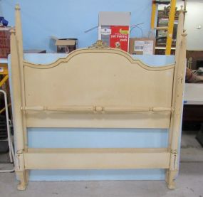 Painted French Style Four Poster Bed