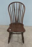 Mahogany Windsor Style Rocker