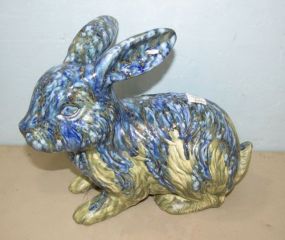 Pineland Treasures Glazed Ceramic Rabbit