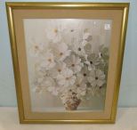 Framed Flower Vase Print