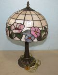 Machine Made Resin Stain Glass Table Lamp