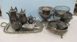 Group of Silver Plate Pieces