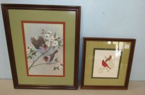 Two Bird Framed Prints