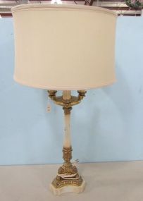 French Style Brass Table Lamp