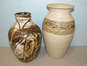 Two Large Towles Pottery Jars