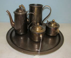 Brass Tea Serving Set