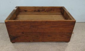 Wood Open Crate