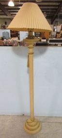 Painted Metal Decor Floor Lamp