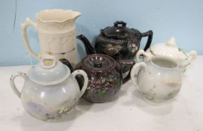 Tea Pots, Pitchers, Sugars, and Creamers