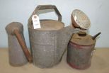 Galvanized Metal Jugs