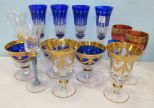 Fourteen Color Wine Glasses