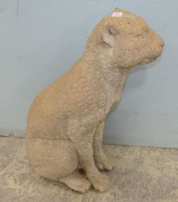 Concrete Jaguar Statue