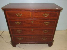 Banded Modern Chest of Drawers