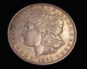 Morgan Silver Dollar 1896