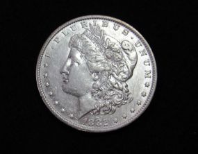 Morgan Silver Dollar O Mark 1882