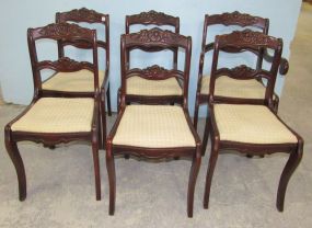 Rose Carved Duncan Phyfe Dining Chairs